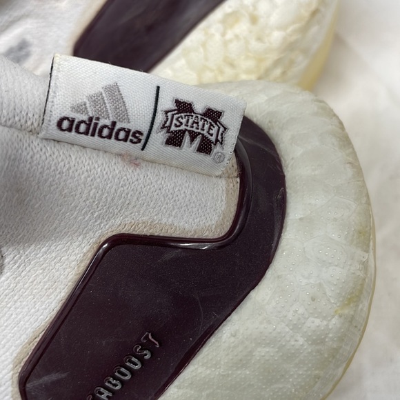 Adidas MSU bulldogs ultra boost sneakers ladies sz 5.5 - Picture 6 of 7